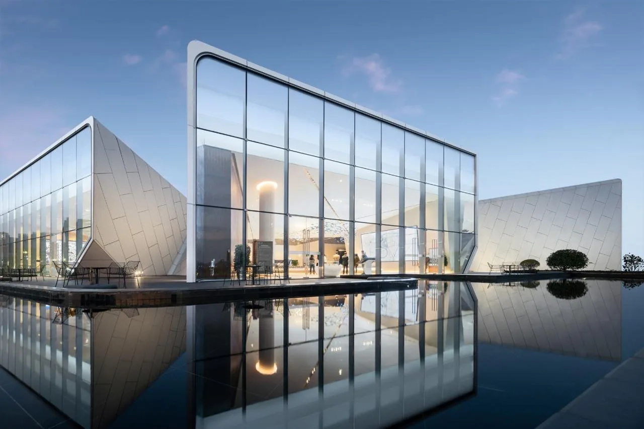 BIM Architecture | Ganzhou Jinrun; Binjiang Yunchen Exhibition Center/Chengzhi Design