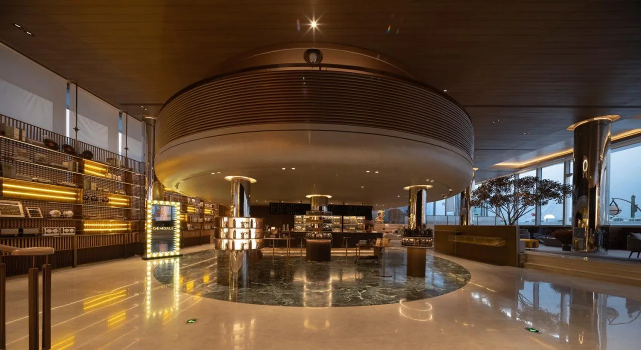 BIM architecture | The artistic encounter of flowing charm is like a golden land in the east; Exhibition Center/Chengzhi Design