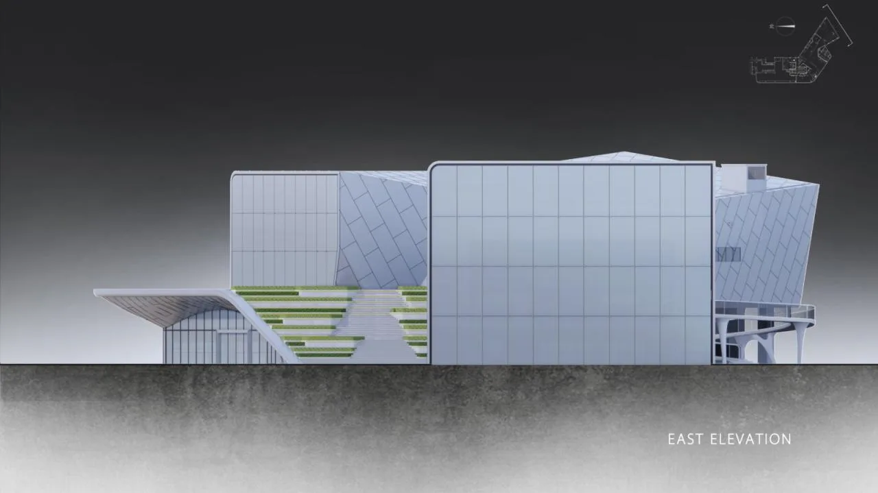 BIM Architecture | Ganzhou Jinrun; Binjiang Yunchen Exhibition Center/Chengzhi Design