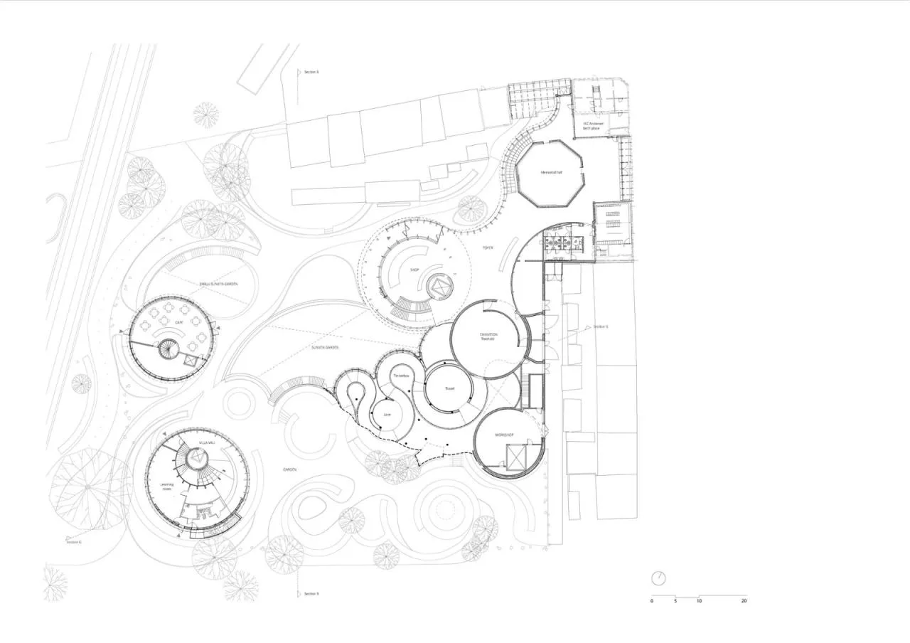 BIM Architecture | Andersen Museum/Kengo Kuma Architecture Urban Design Firm