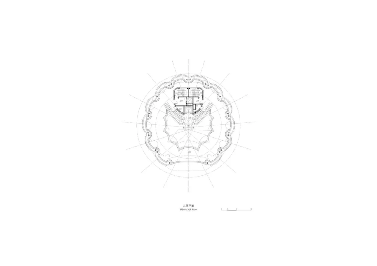 BIM Architecture | Chengdu Panda Base Panda Tower, Mechanical 'Bamboo Shoots'/UDG. Studio Zero