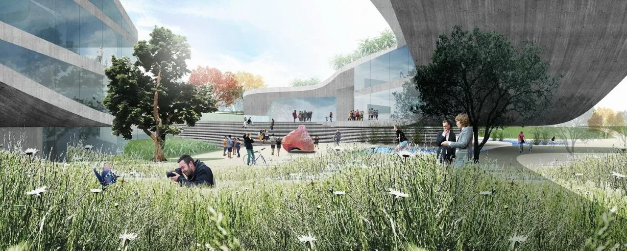 BIM Architecture | Design Scheme for Central Academy of Fine Arts Qingdao Campus/CAA
