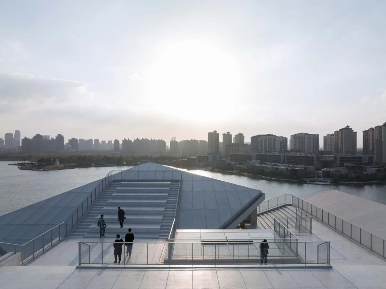 BIM Architecture | Roaming White Slices, Shanghai Fish/Tongji Original Design Studio