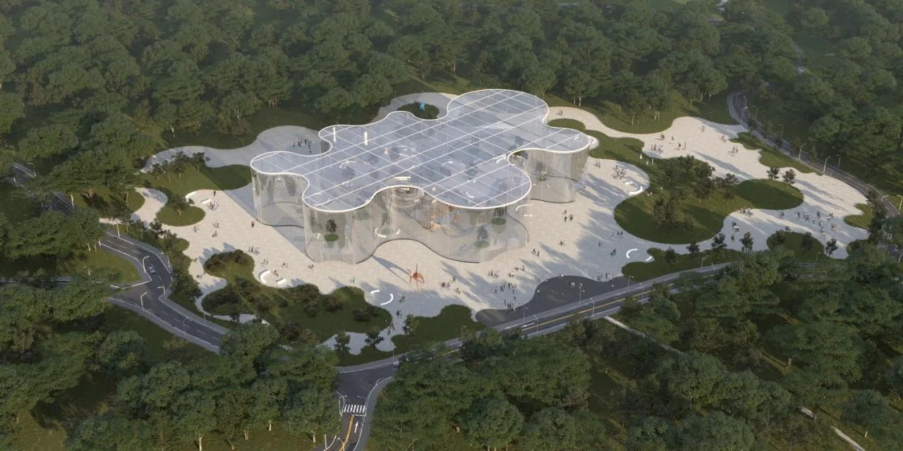 BIM Architecture | Wuchuan Fuyuan - Design Scheme for Wuchuan County Cultural Center in Zunyi City/Non professional Architecture