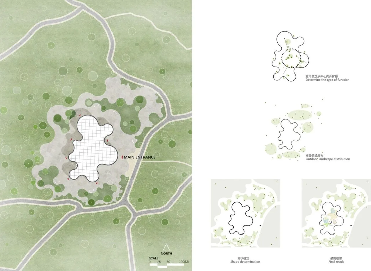 BIM Architecture | Wuchuan Fuyuan - Design Scheme for Wuchuan County Cultural Center in Zunyi City/Non professional Architecture