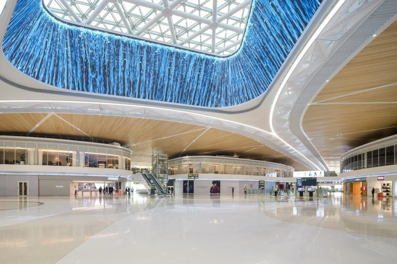 BIM Architecture | New Benchmark for Aviation Architecture: Shenzhen Bao'an International Airport Satellite Hall/GDAD, Aedas, Landron&Brown