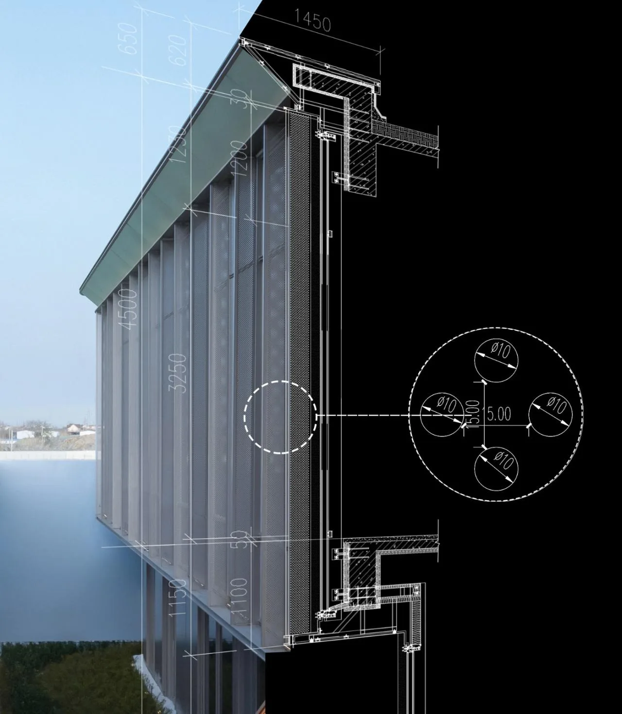 BIM architecture | The artistic encounter of flowing charm is like a golden land in the east; Exhibition Center/Chengzhi Design