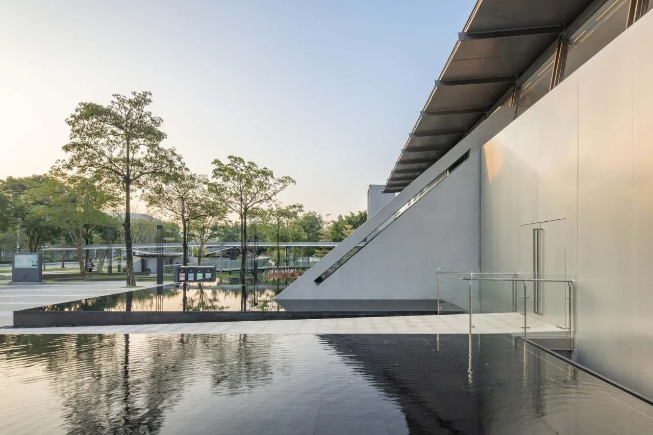 BIM Architecture | Pengjiang Smart Water Exhibition Center/WAU Architecture Firm