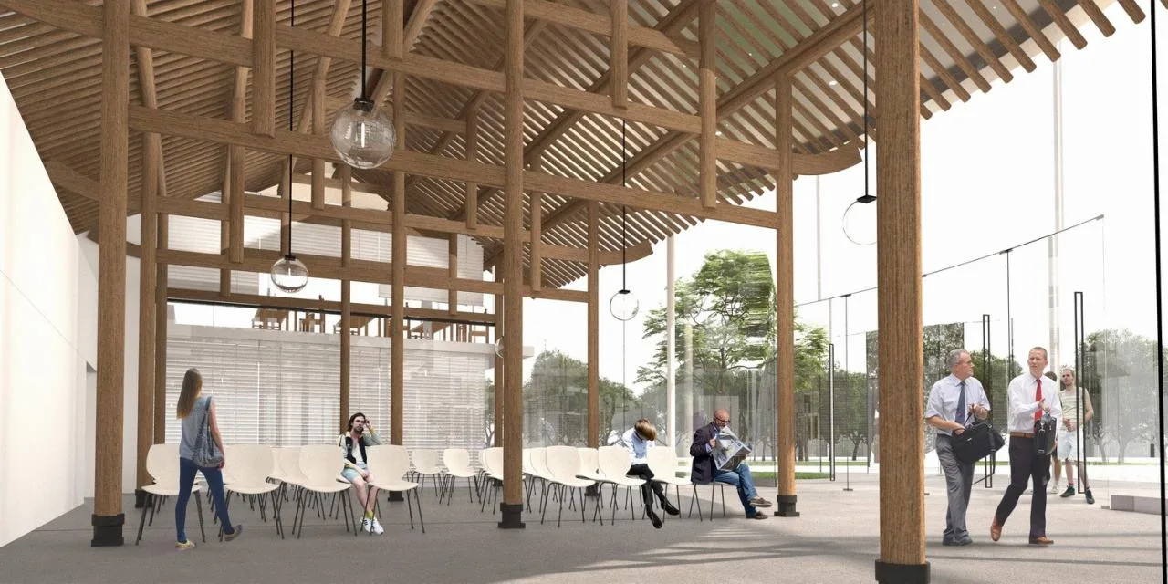 BIM Architecture | Wuchuan Fuyuan - Design Scheme for Wuchuan County Cultural Center in Zunyi City/Non professional Architecture