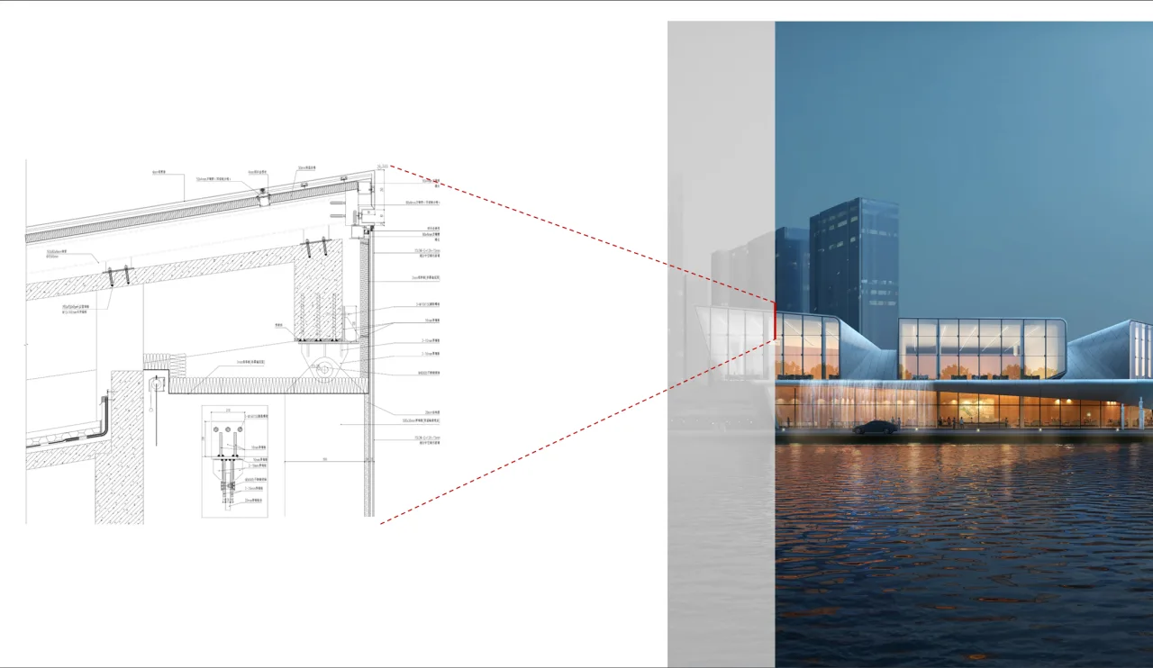 BIM Architecture | Ganzhou Jinrun; Binjiang Yunchen Exhibition Center/Chengzhi Design