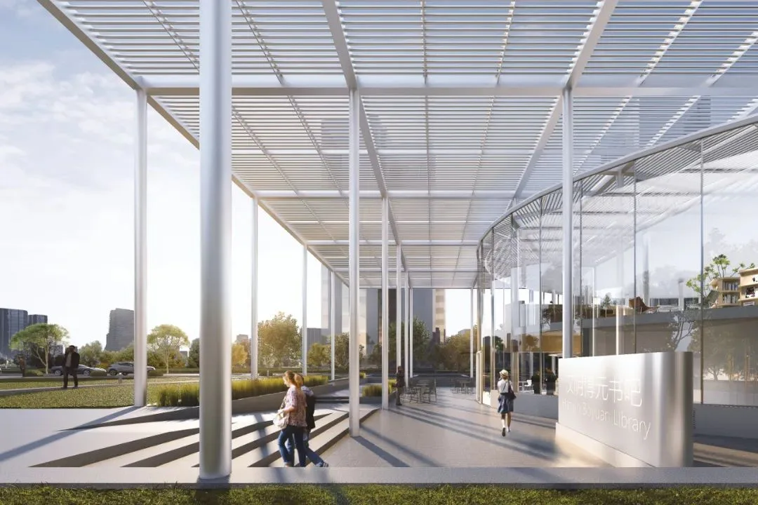 BIM Architecture | Cloud Curtain Bookstore: Ultimate Transparency Without Boundaries between Interior and Exterior/UUA