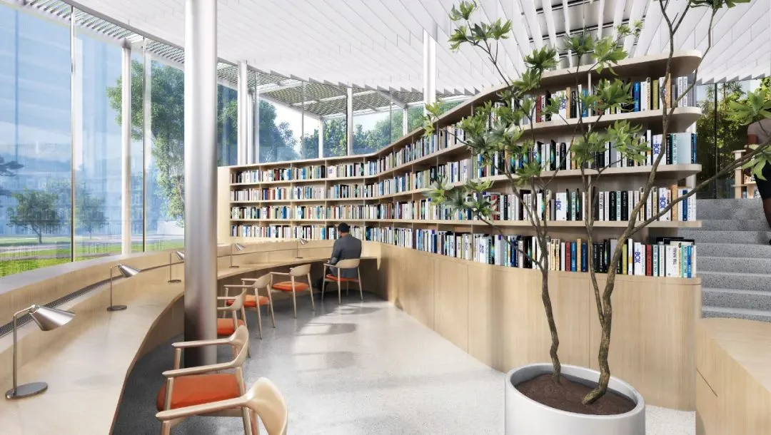BIM Architecture | Cloud Curtain Bookstore: Ultimate Transparency Without Boundaries between Interior and Exterior/UUA