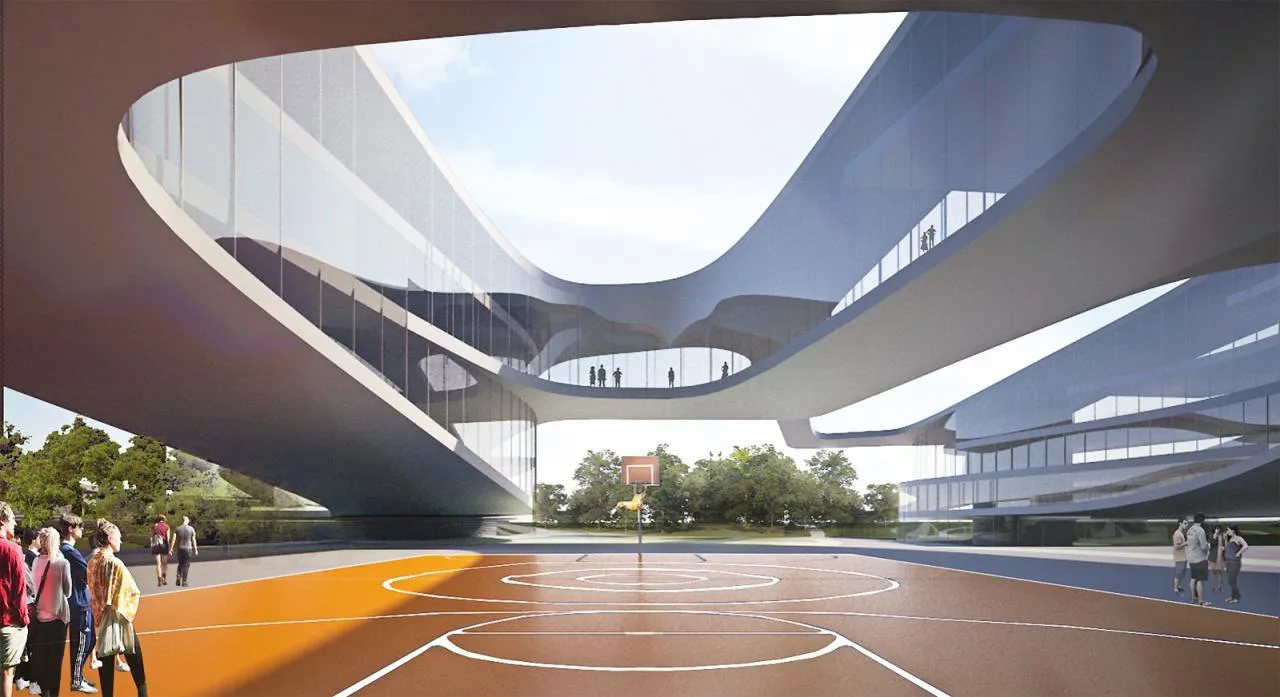 BIM Architecture | Design Scheme for Central Academy of Fine Arts Qingdao Campus/CAA
