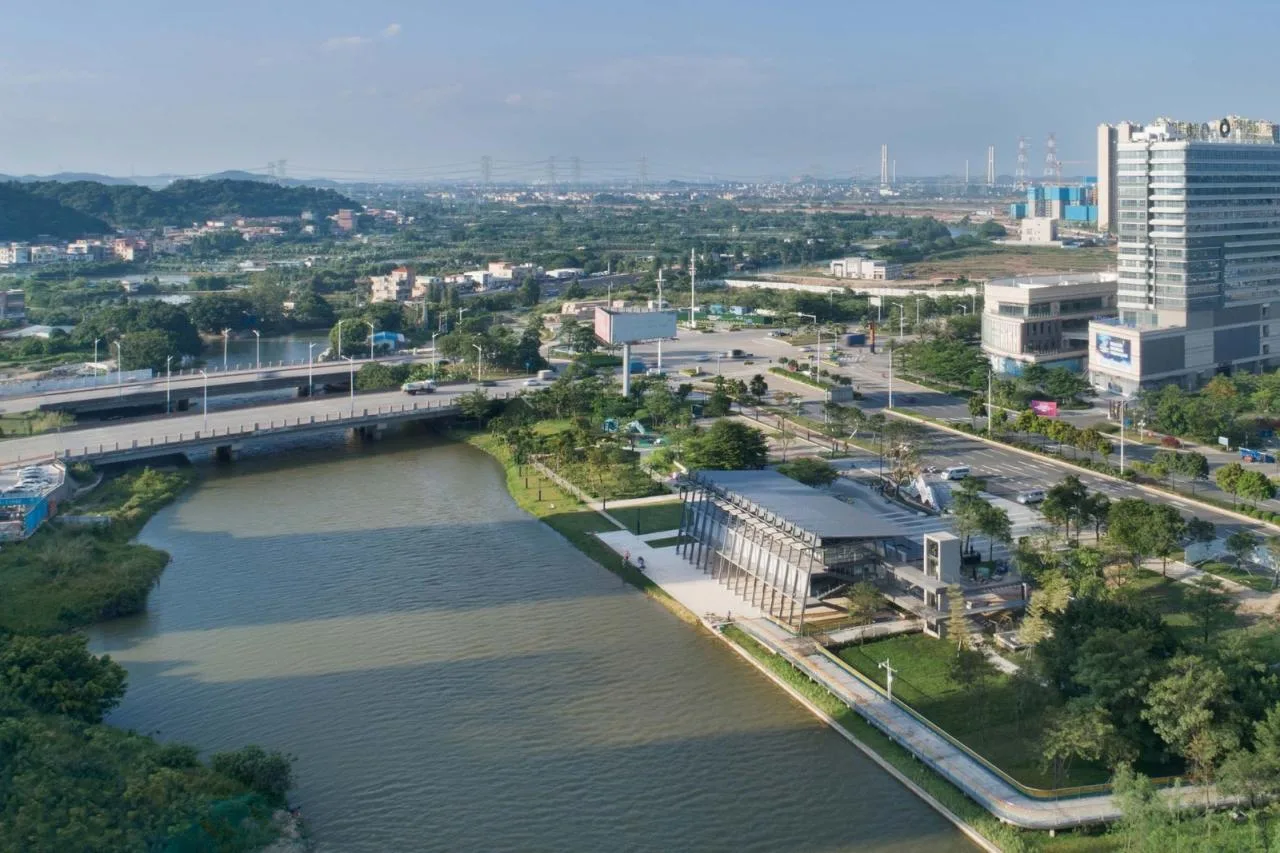 BIM Architecture | Pengjiang Smart Water Exhibition Center/WAU Architecture Firm