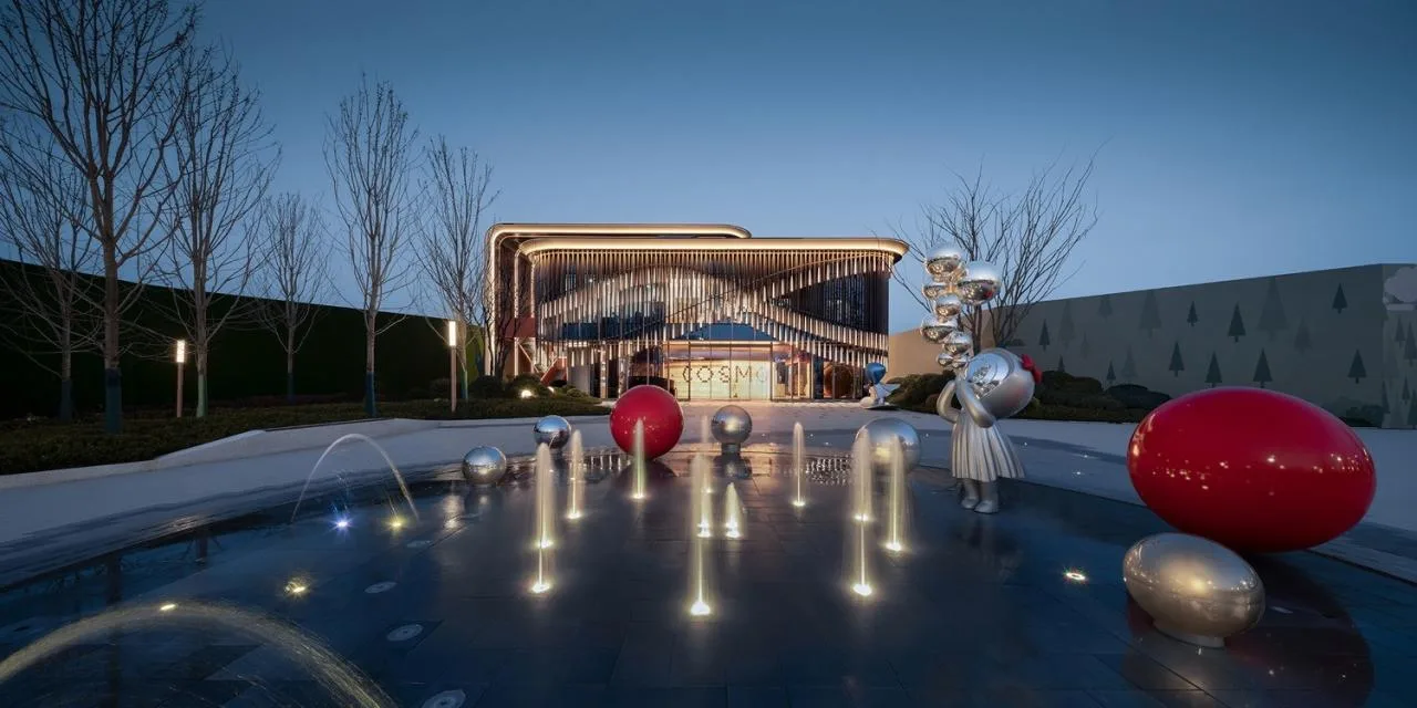 BIM architecture | The artistic encounter of flowing charm is like a golden land in the east; Exhibition Center/Chengzhi Design