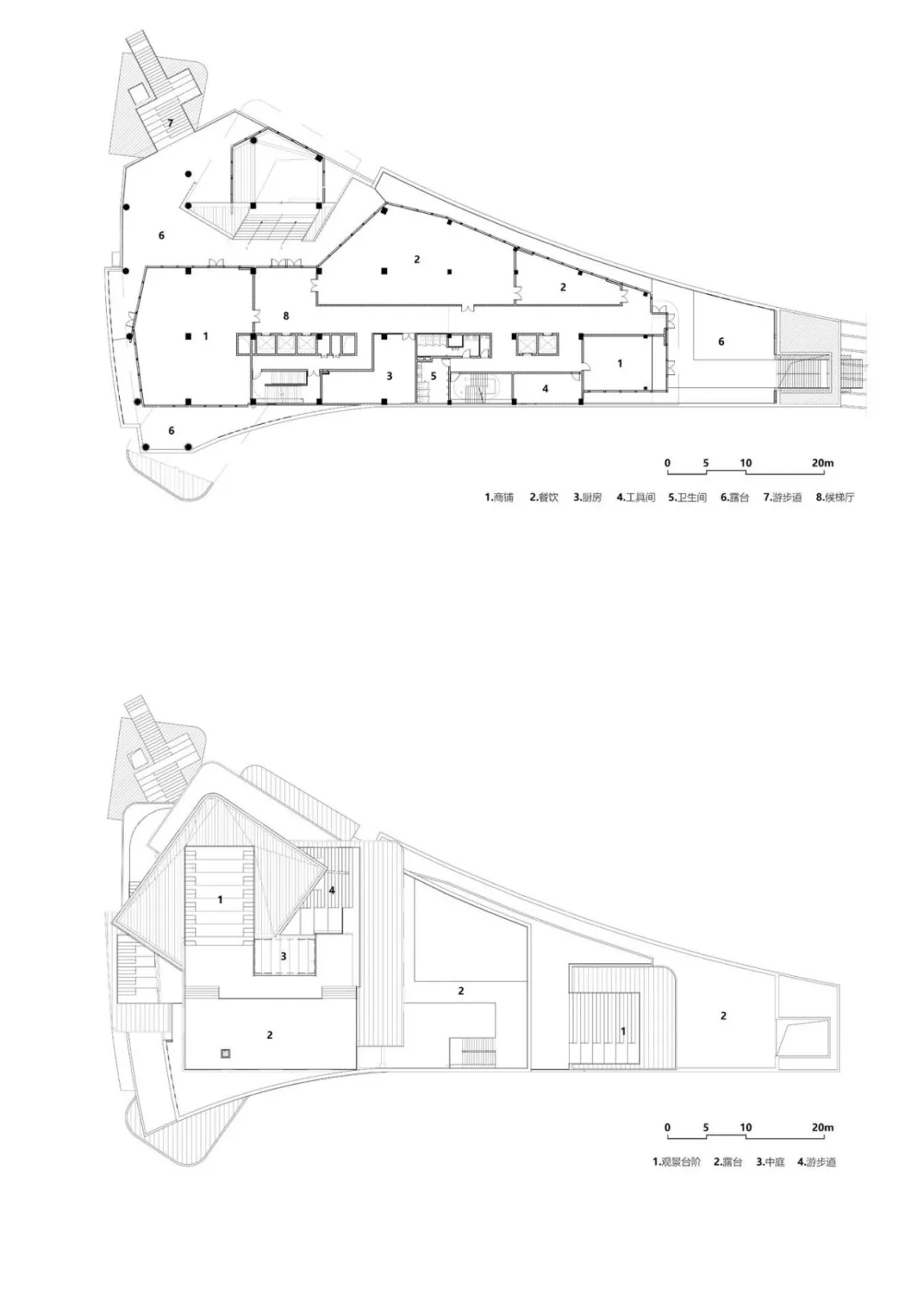 BIM Architecture | Roaming White Slices, Shanghai Fish/Tongji Original Design Studio