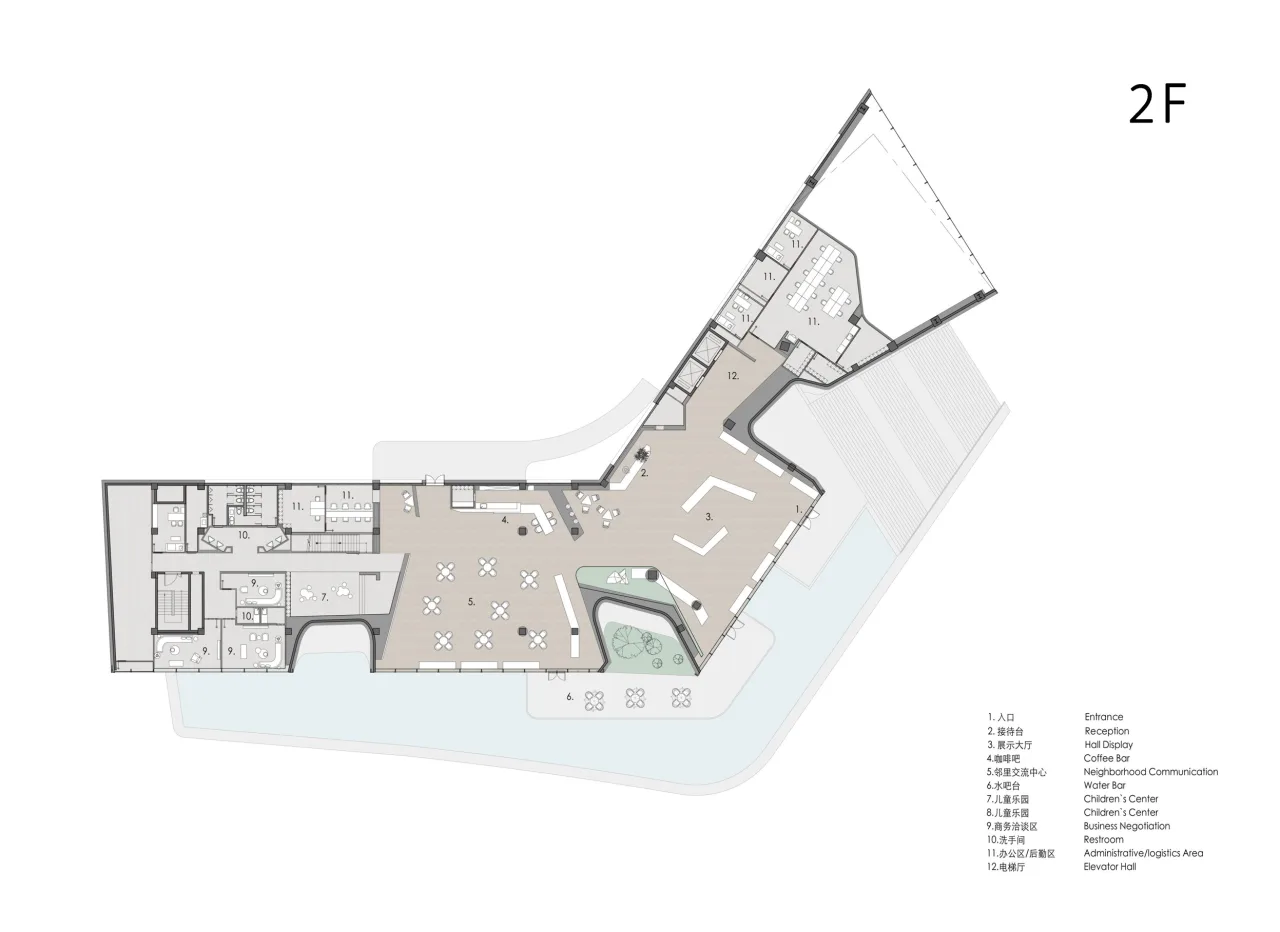 BIM Architecture | Ganzhou Jinrun; Binjiang Yunchen Exhibition Center/Chengzhi Design