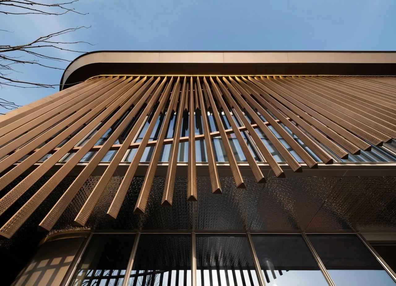 BIM architecture | The artistic encounter of flowing charm is like a golden land in the east; Exhibition Center/Chengzhi Design