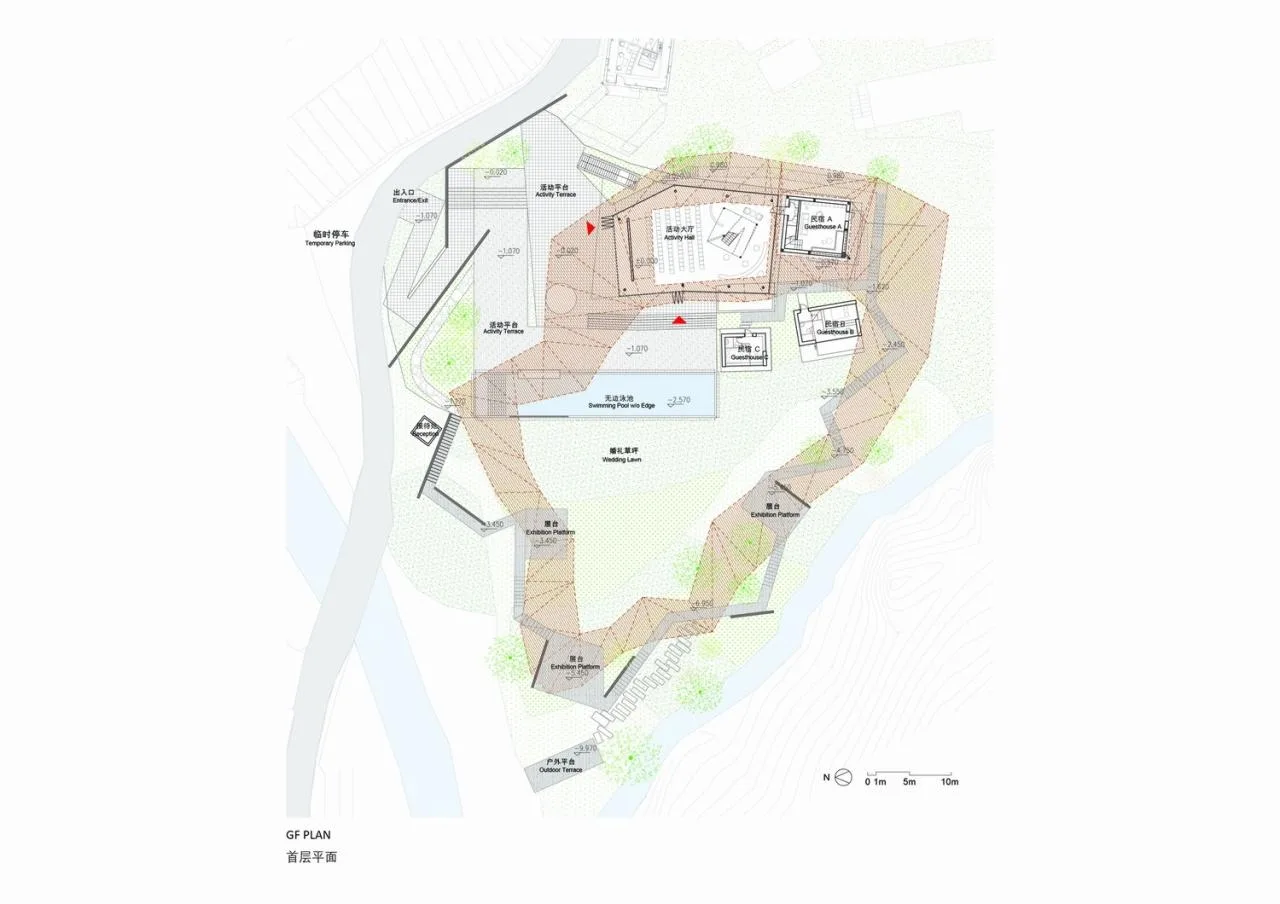 BIM Architecture | Qinglongwu Liuyun Corridor/Fujimoto Shosuke Office