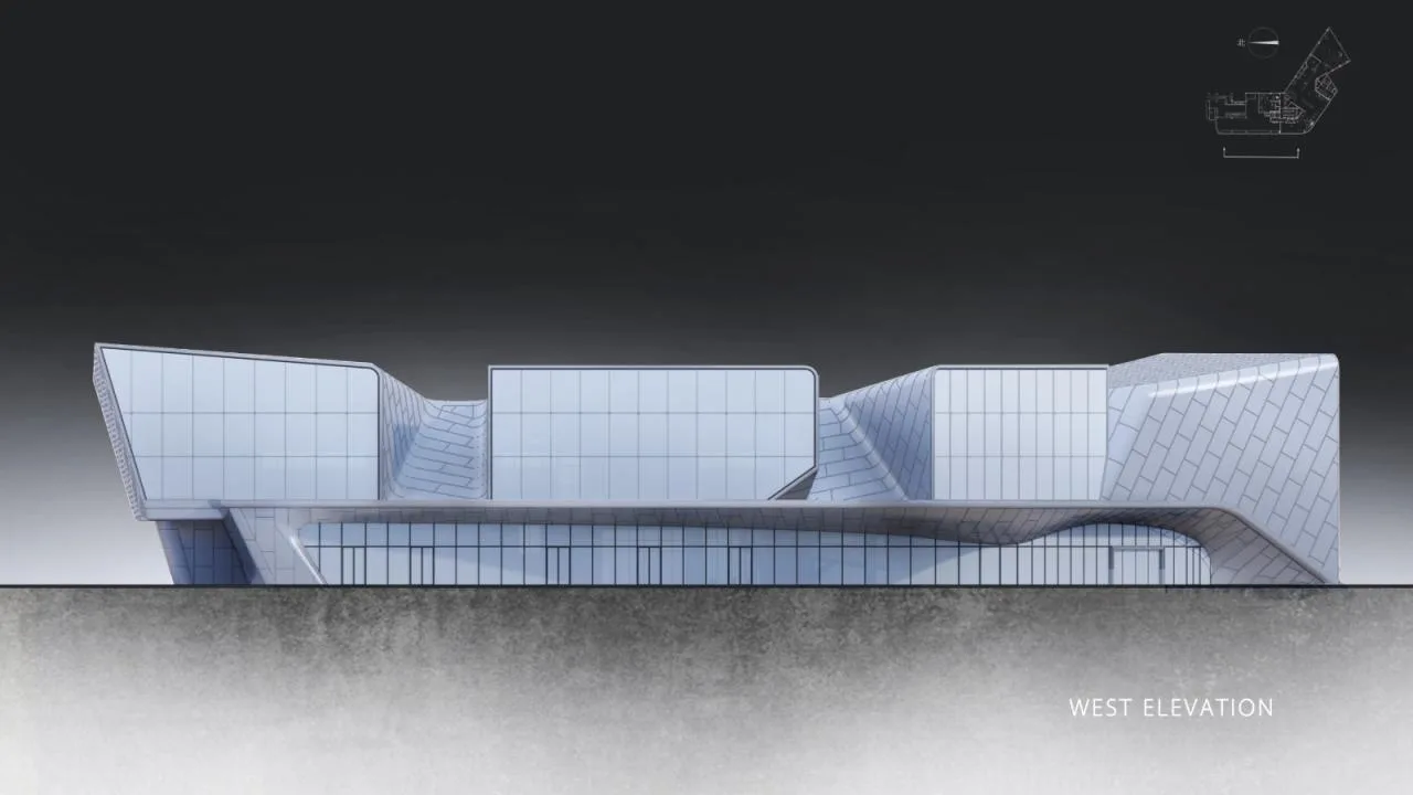 BIM Architecture | Ganzhou Jinrun; Binjiang Yunchen Exhibition Center/Chengzhi Design