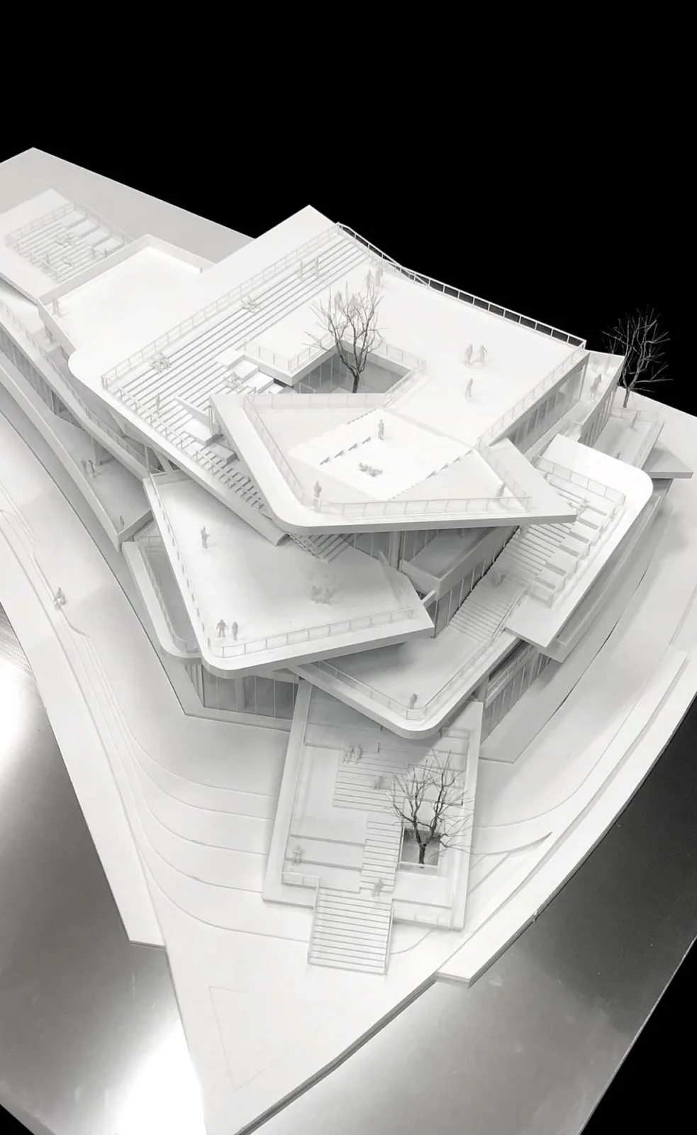 BIM Architecture | Roaming White Slices, Shanghai Fish/Tongji Original Design Studio