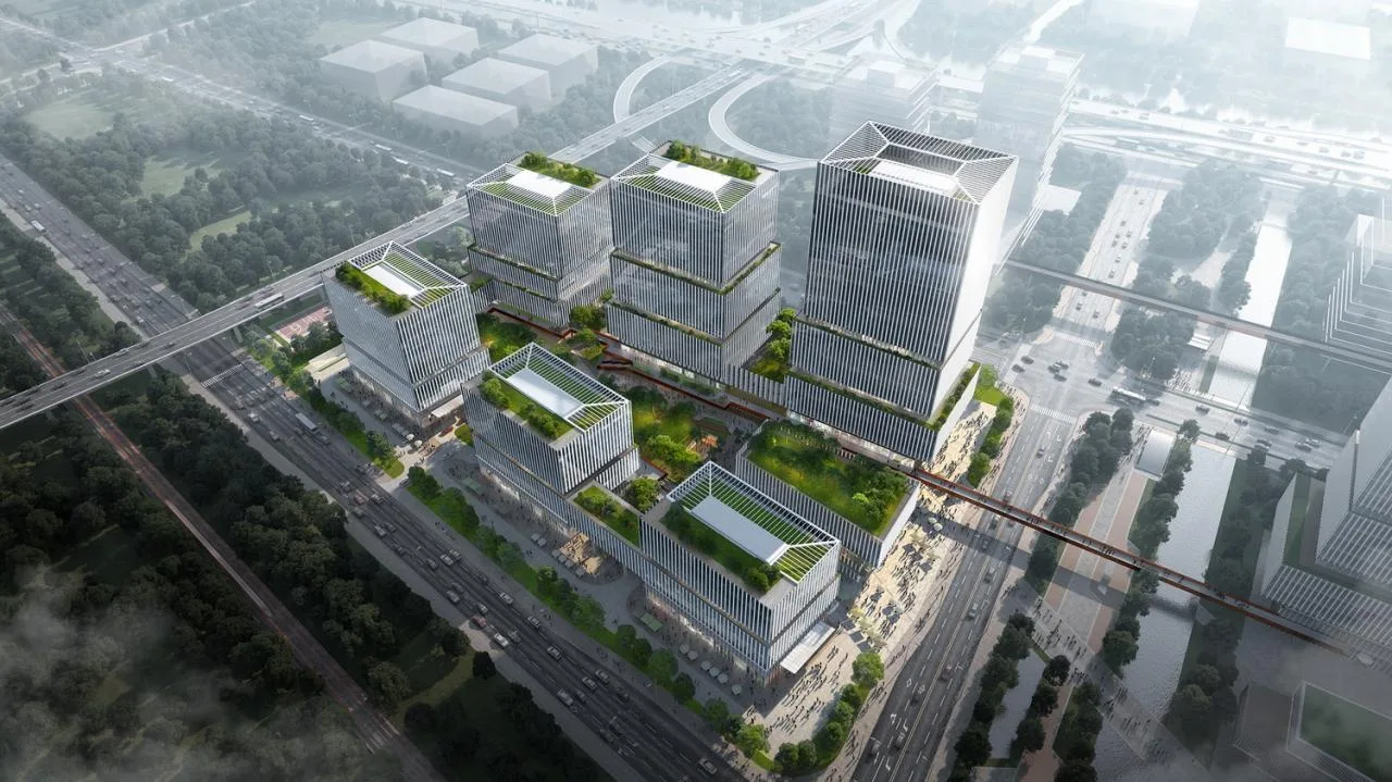 BIM Architecture | Creating a Centric Technology Valley: Financial Technology Industry Center in the Yangtze River Delta/FTA