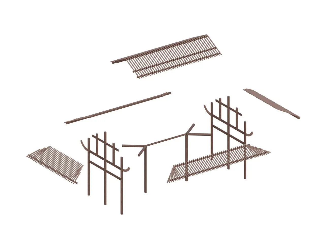 BIM Architecture | Wuchuan Fuyuan - Design Scheme for Wuchuan County Cultural Center in Zunyi City/Non professional Architecture