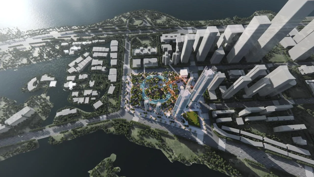 BIM Architecture | Liantai Chaozong Bay International Center/Lin Cong Architecture Studio