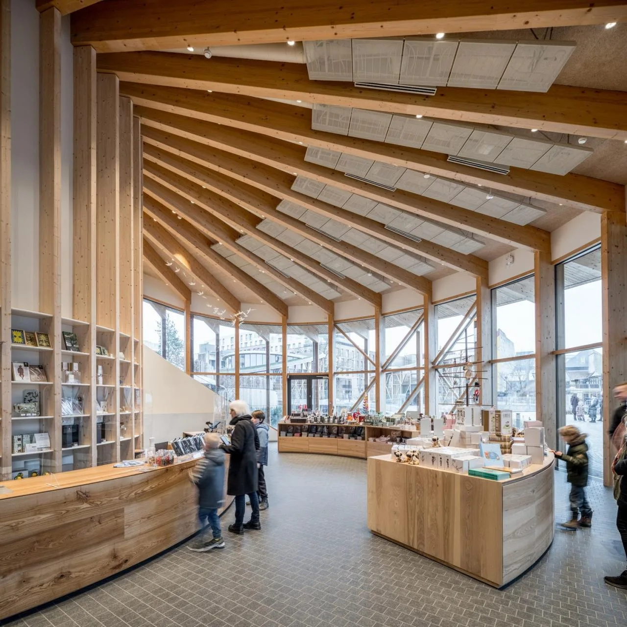 BIM Architecture | Andersen Museum/Kengo Kuma Architecture Urban Design Firm
