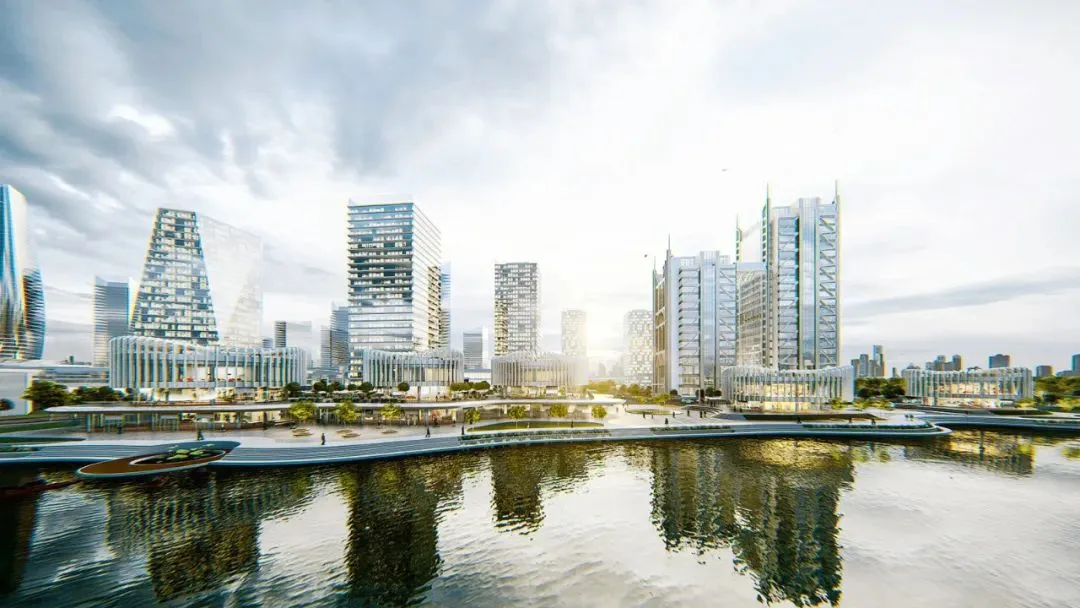 BIM Architecture | Orchid Pavilion: Riverside Commercial Street in the 'Urban Valley'/UUA