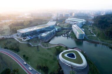 BIM Architecture for Chongqing Liangjiang Fusion Innovation Center by Shanghai Dushi Construction Design Firm-BIM WORLD