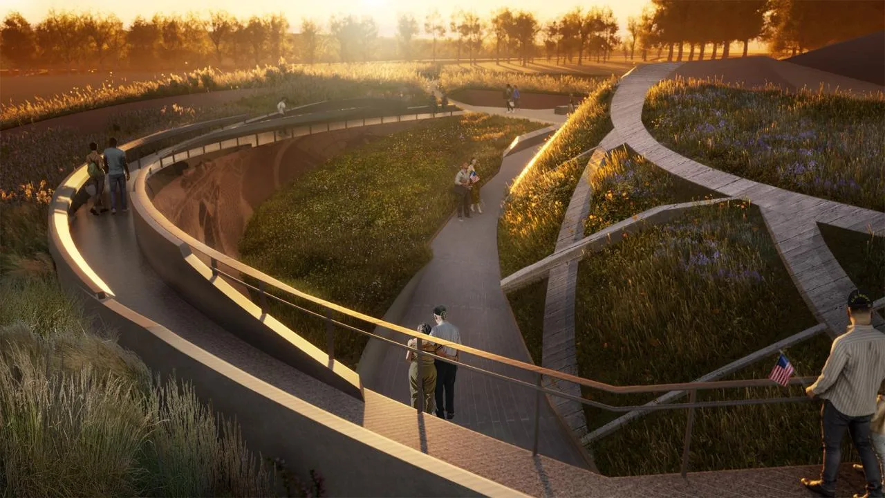 BIM Architecture | 'Cold War Veterans Memorial' Proposal/Oyler Wu