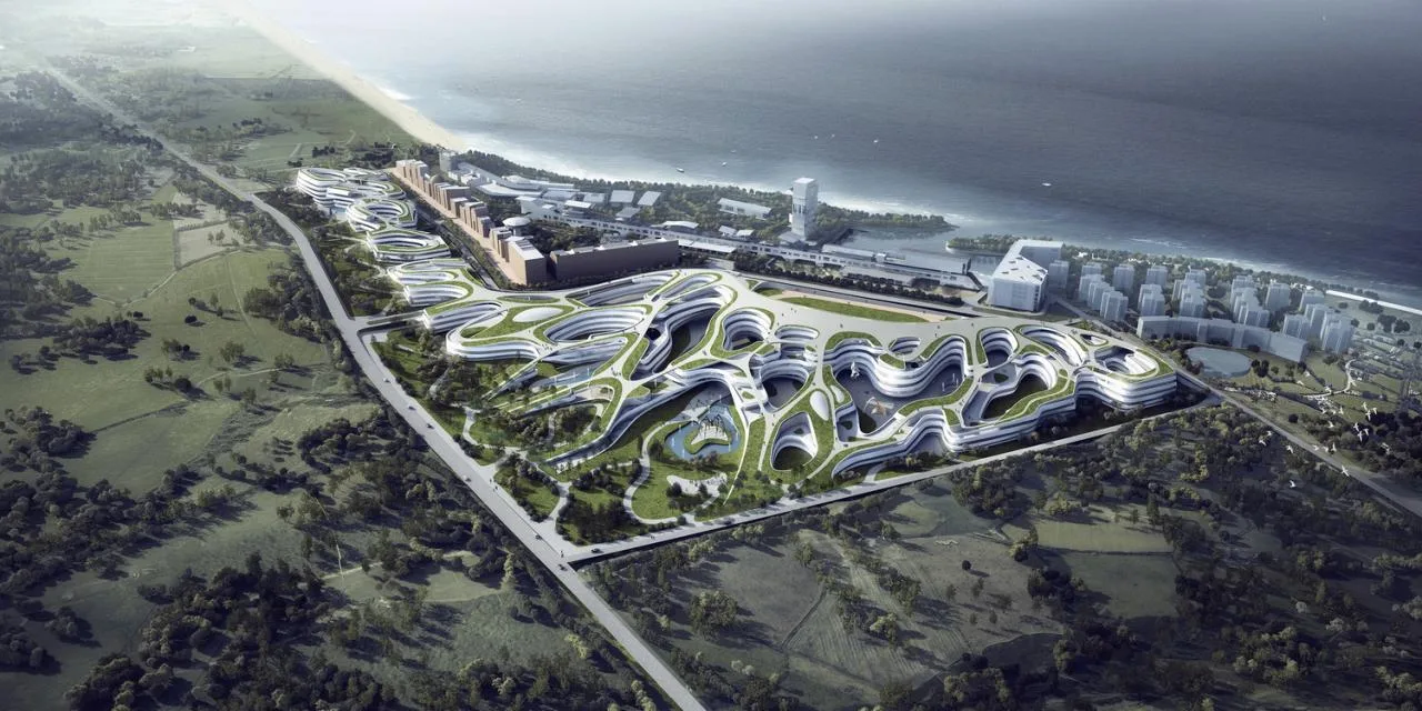 BIM Architecture | Design Scheme for Central Academy of Fine Arts Qingdao Campus/CAA