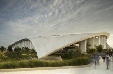 BIM-Driven Design of Sophie Stadium in Los Angeles by HKS-BIM WORLD