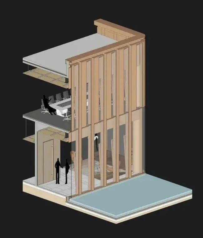 BIM Architecture | Boyuan Experience Center: Exploration of Modular Integrated Design/UUA