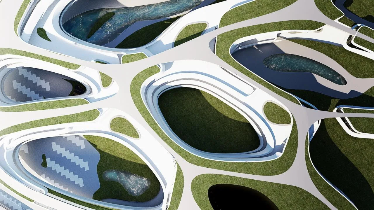 BIM Architecture | Design Scheme for Central Academy of Fine Arts Qingdao Campus/CAA