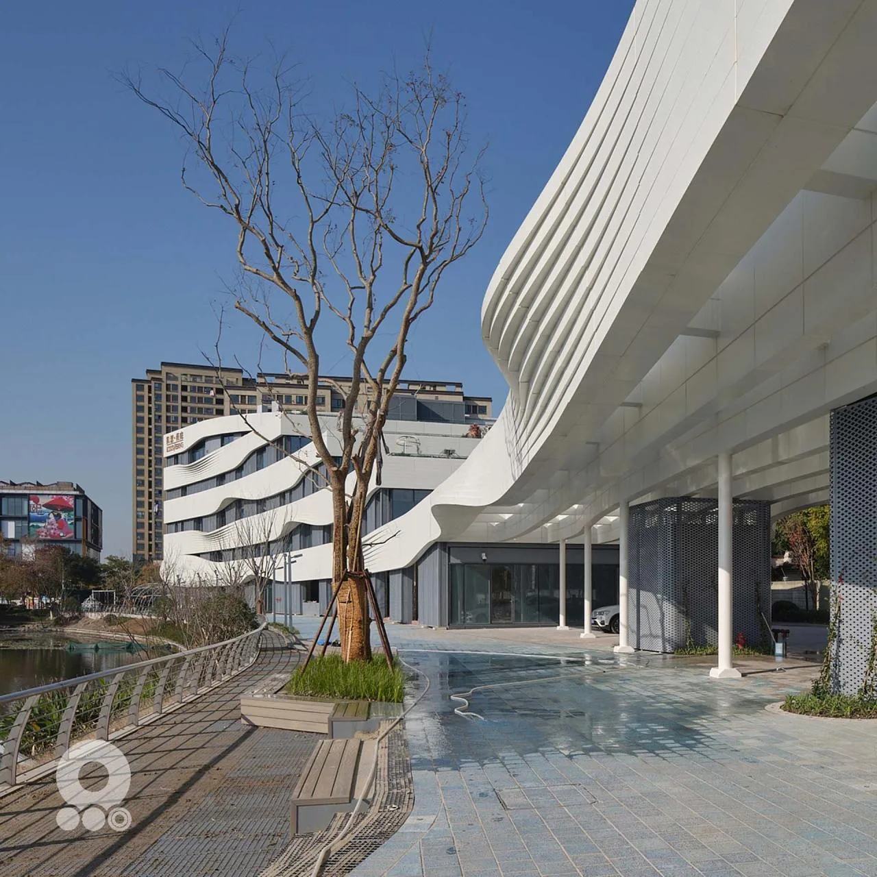 BIM Architecture | Roaming White Slices, Shanghai Fish/Tongji Original Design Studio
