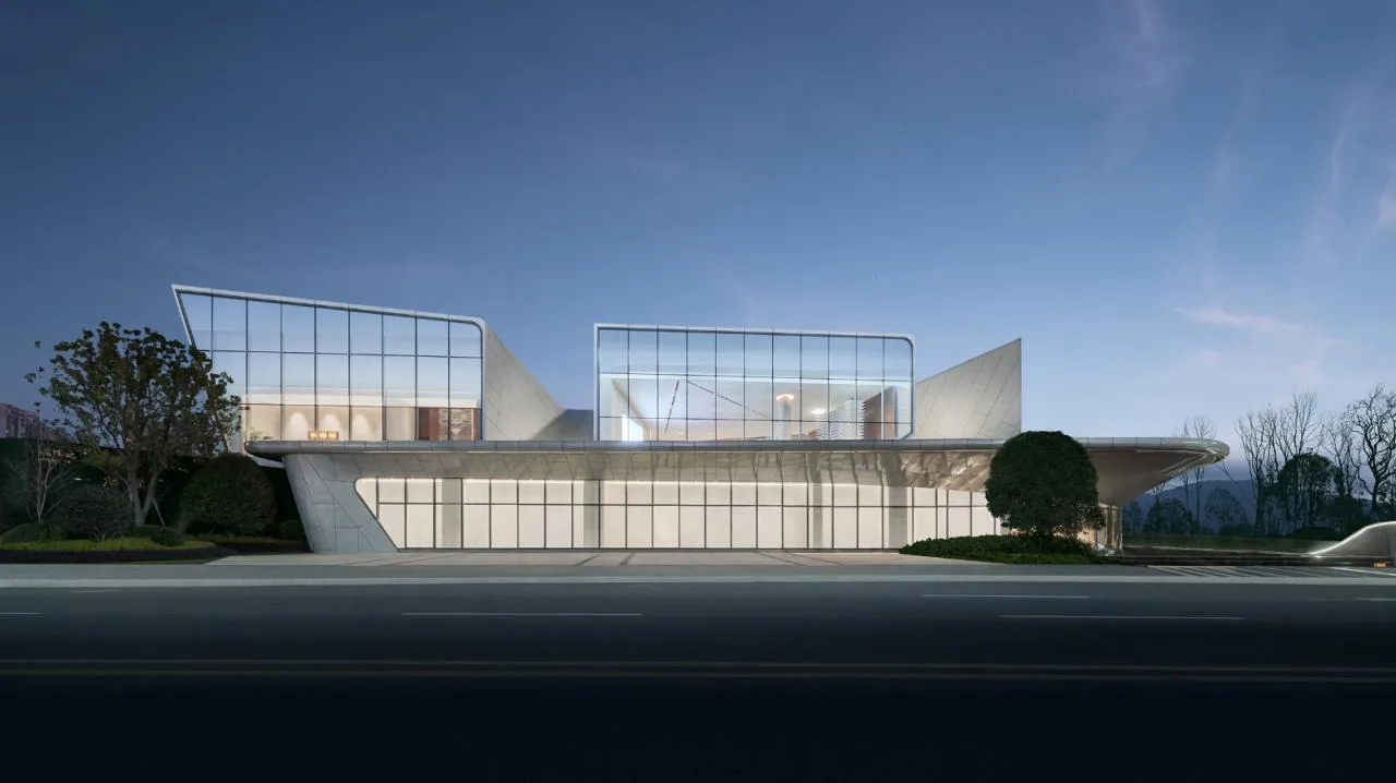 BIM Architecture | Ganzhou Jinrun; Binjiang Yunchen Exhibition Center/Chengzhi Design
