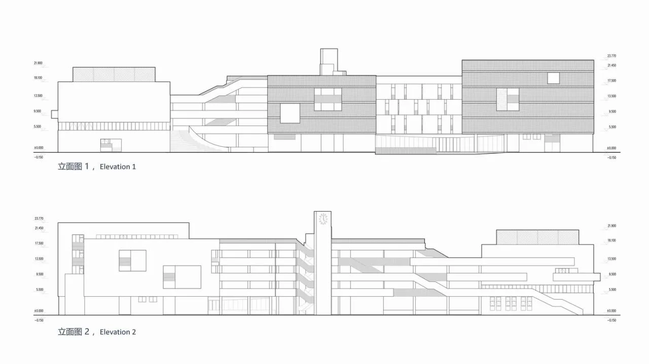 BIM Architecture | Hangzhou Normal University Affiliated Jingchao Primary School and Kindergarten/UA You'an Design