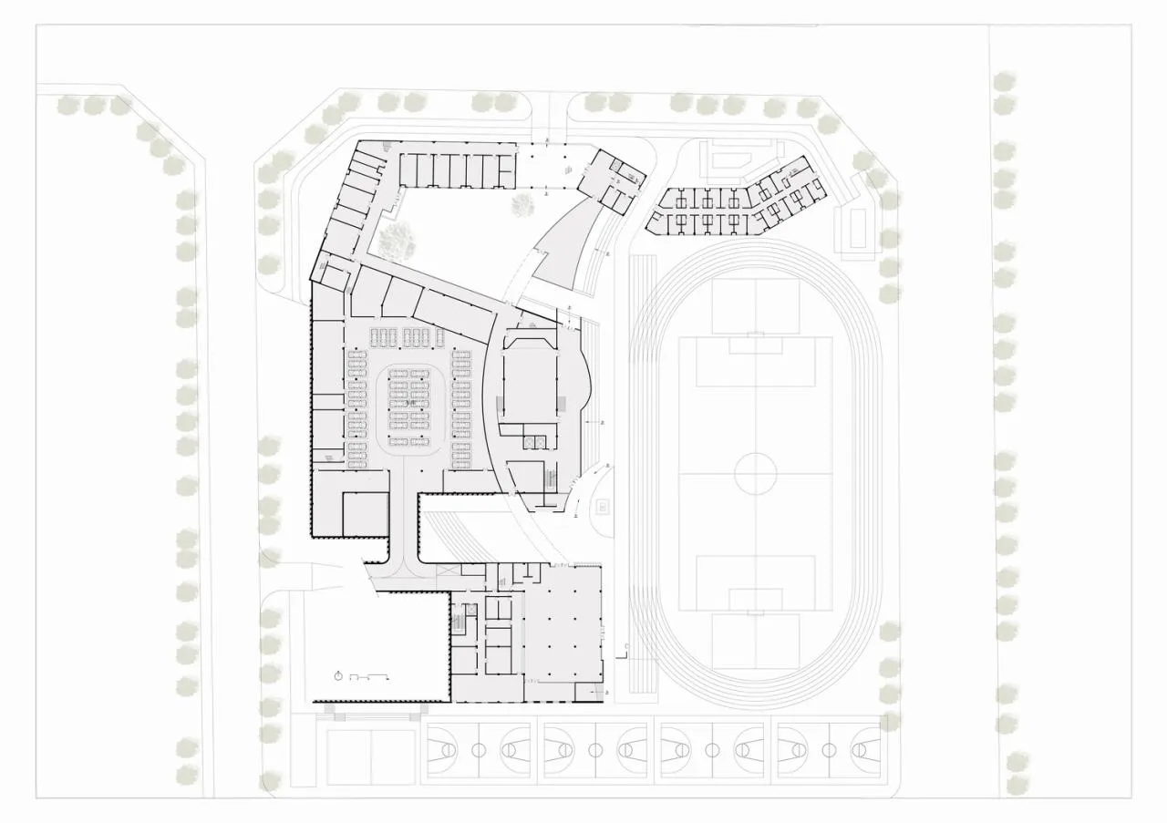 BIM Architecture | 'Container of Time' - Zhengzhou Aihua International School/UA You'an Design