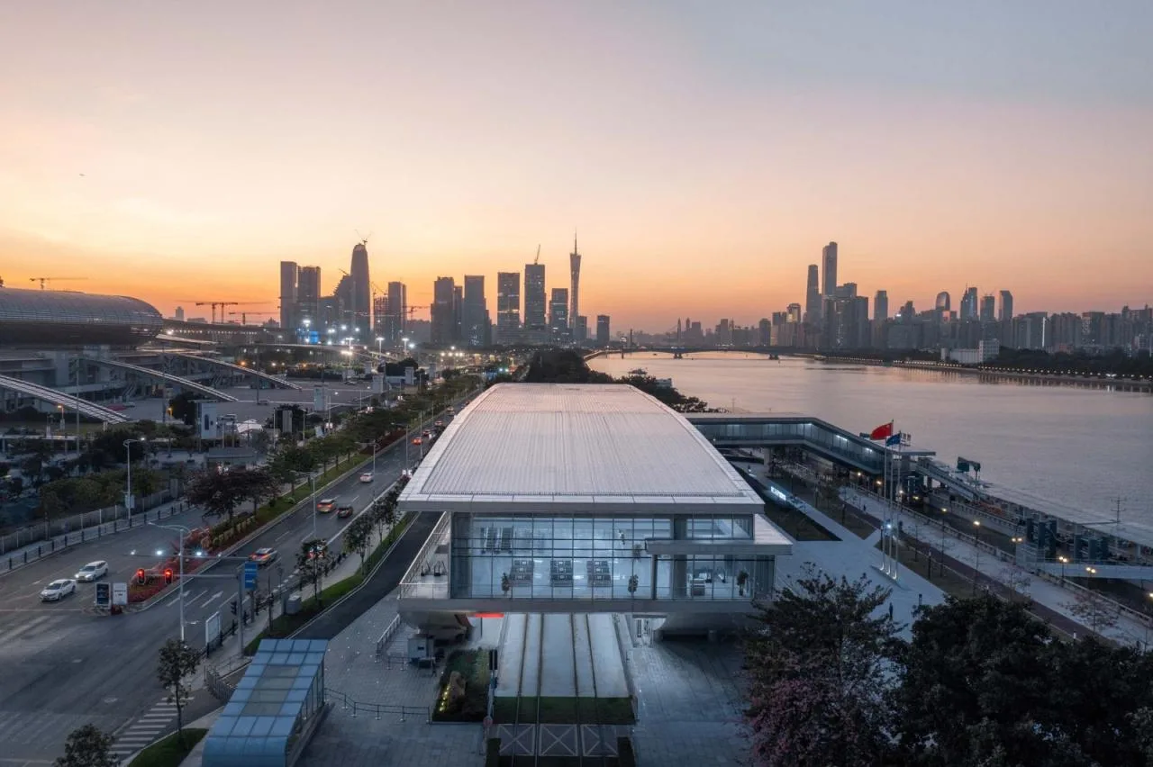 BIM Architecture | Pazhou Hong Kong Macau Passenger Transport Port/XAA Architecture Firm