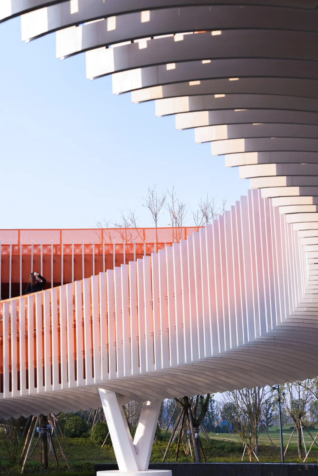BIM Architecture | Landscape Corridor/Surrounding Buildings of Dong'an Lake Venue for Chengdu Universiade
