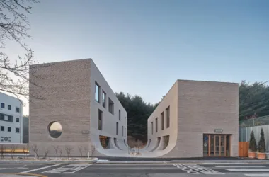 BIM Architecture Showcase: Flow Wall and Terry Cafe by NAMELESS Architecture-BIM WORLD