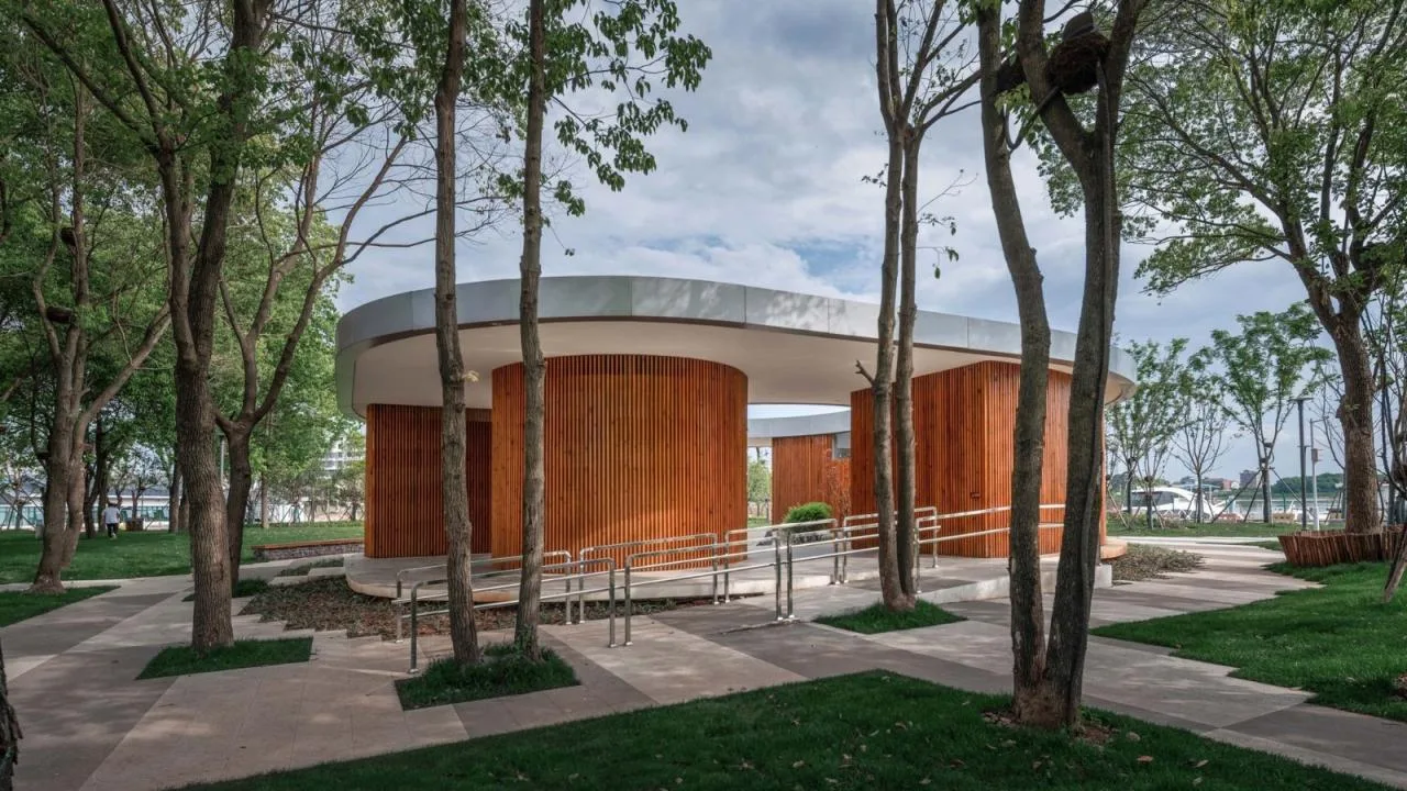 BIM Architecture | Liangzihu Changling Ferry Landscape Public Toilet/Original Architecture