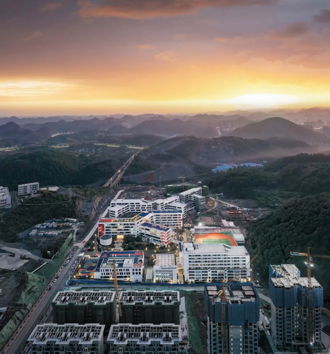 BIM Architecture | Jishou Zhongchi Xiangjun Lide School (Phase I)/Xiangwai Construction Studio
