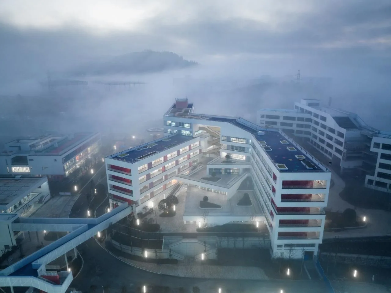 BIM Architecture | Jishou Zhongchi Xiangjun Lide School (Phase I)/Xiangwai Construction Studio