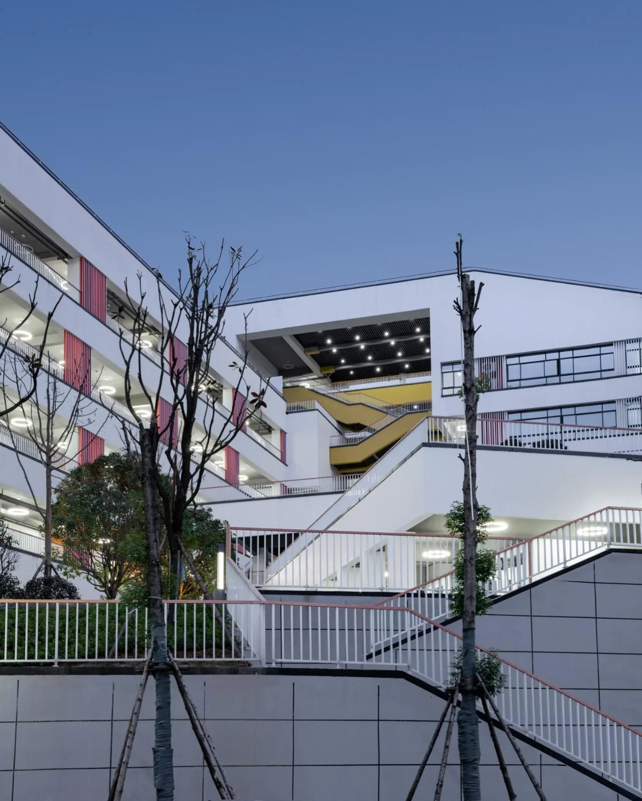 BIM Architecture | Jishou Zhongchi Xiangjun Lide School (Phase I)/Xiangwai Construction Studio