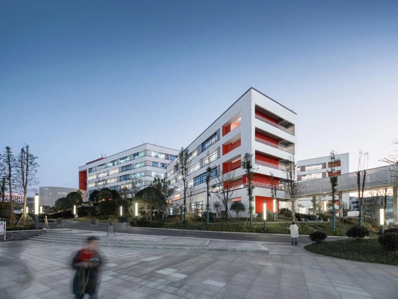 BIM Architecture | Jishou Zhongchi Xiangjun Lide School (Phase I)/Xiangwai Construction Studio