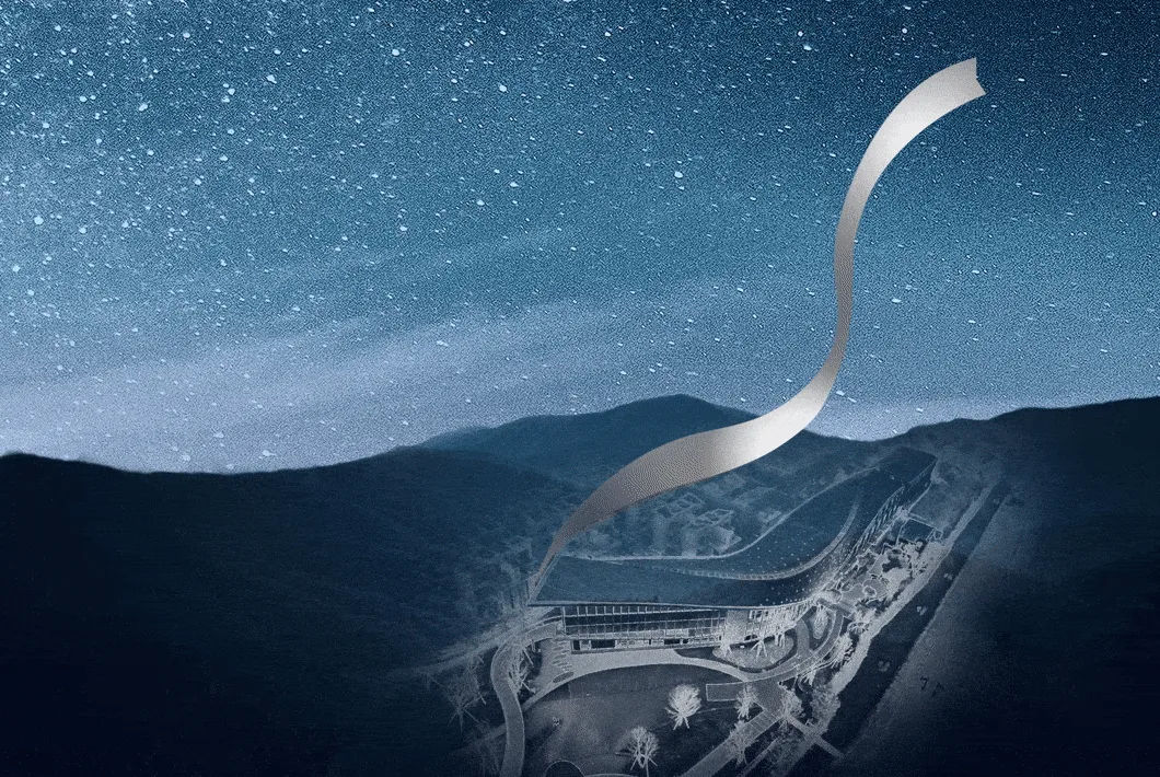 BIM architecture | The imagination of ribbons lingering in the mountains and forests - Kunming Overseas Chinese Town; Dianzhong Lehuocheng Community Center/Chengzhi Design