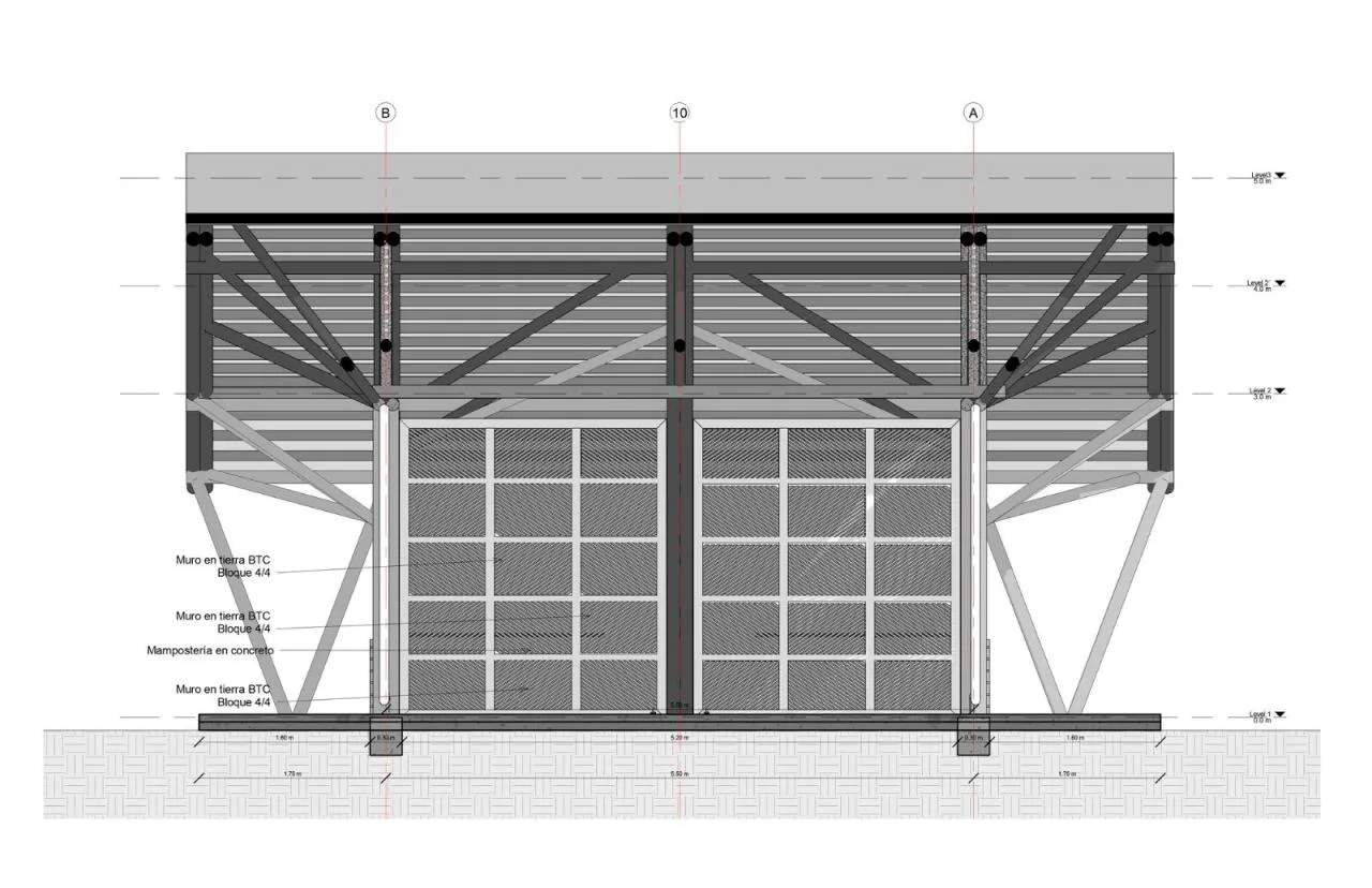 BIM Architecture | Walirumana Ethnic Education Center/Salba